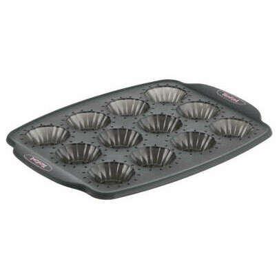 Crispybake  Silicone 12 Mini Tartlets Bakeware Crispybake  Silicone 12 Mini Tartlets Crispybake  Silicone 12 Mini Tartlets Tefal