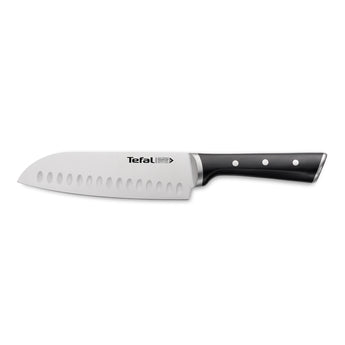 Ice Fore-Santoku Knife 18cm Kitchen Knives Ice Fore-Santoku Knife 18cm Ice Fore-Santoku Knife 18cm Tefal