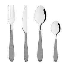 24P Cutlery Set,  Happy Pop Grey Cutlery Set 24P Cutlery Set,  Happy Pop Grey 24P Cutlery Set,  Happy Pop Grey Secret De Gourmet