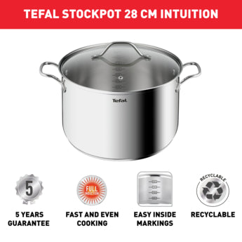 Intuition stewpot 20 cm Cooking Pot Intuition stewpot 20 cm Intuition stewpot 20 cm Tefal