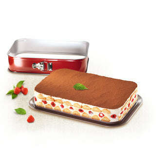 Deli Bake Rectangular Springform 36x24cm Bakeware Deli Bake Rectangular Springform 36x24cm Deli Bake Rectangular Springform 36x24cm Tefal