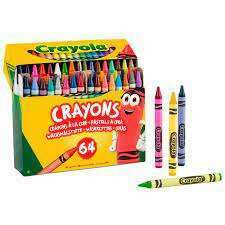 Colored Crayons 1×64 Art & Crafts Colored Crayons 1×64 Colored Crayons 1×64 Crayola