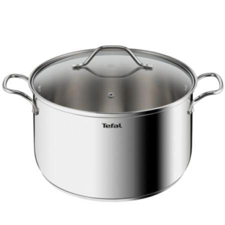 Intuition G6 Stainless Steel Stockpot 28cm + lid (9,6L) Cooking Pot Intuition G6 Stainless Steel Stockpot 28cm + lid (9,6L) Intuition G6 Stainless Steel Stockpot 28cm + lid (9,6L) Tefal