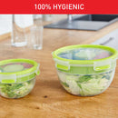 MASTERSEAL TO GO Salad Bowl Round 1.0L Food containers MASTERSEAL TO GO Salad Bowl Round 1.0L MASTERSEAL TO GO Salad Bowl Round 1.0L Tefal
