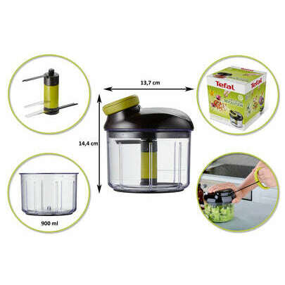 5 Second Chopper 900ml Food Mixers & Blenders 5 Second Chopper 900ml 5 Second Chopper 900ml Tefal