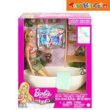 Doll & Bathtub Playset, Confetti Soap & Accessories Barbie Doll & Bathtub Playset, Confetti Soap & Accessories Doll & Bathtub Playset, Confetti Soap & Accessories Barbie