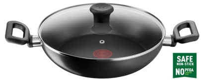 Delicia Kadai Cooking Pot with Lid 28cm Cooking Pot Delicia Kadai Cooking Pot with Lid 28cm Delicia Kadai Cooking Pot with Lid 28cm Tefal