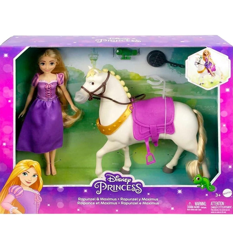 Disney Princess Rapunzel & Maximus Toys Disney Princess Rapunzel & Maximus Disney Princess Rapunzel & Maximus Barbie