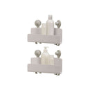 The German Outlet, Joseph Joseph, EasyStore 2-piece Corner Shower Shelf Set
