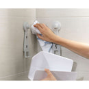 The German Outlet, Joseph Joseph, EasyStore Corner Shower Shelf with Removable Mirror