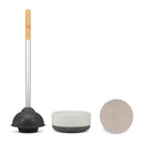 Royal Plunge - Bathroom Toilet Plunger with Ceramic Holder Bathroom Accessories Royal Plunge - Bathroom Toilet Plunger with Ceramic Holder Royal Plunge - Bathroom Toilet Plunger with Ceramic Holder Full Circle