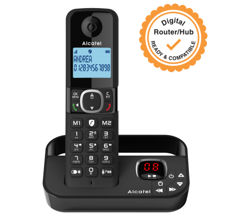 Phone With Answering Machine - Smart Call Block F860 phone Phone With Answering Machine - Smart Call Block F860 Phone With Answering Machine - Smart Call Block F860 Alcatel