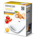 1100W Sandwich Maker, White contact grill 1100W Sandwich Maker, White 1100W Sandwich Maker, White Sencor