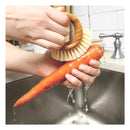The Ring Bamboo Vegetable & Fruit Cleaning Brush Kitchen Tools & Utensils The Ring Bamboo Vegetable & Fruit Cleaning Brush The Ring Bamboo Vegetable & Fruit Cleaning Brush Full Circle