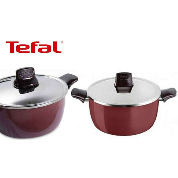 Pleasure - Stew Pan 20cm with Lid Cooking Pot Pleasure - Stew Pan 20cm with Lid Pleasure - Stew Pan 20cm with Lid Tefal