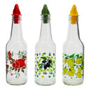 Glass Oil & Vinegar Bottle,  3 Pcs 250 ml