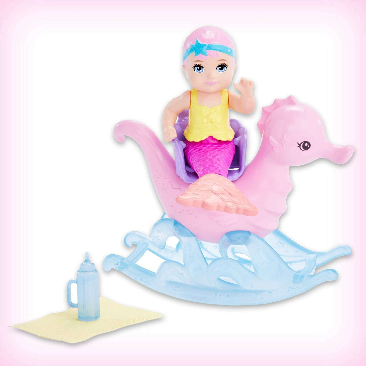Mermaid Doll, Nurturing Playset With Merbaby, Octopus and Seal