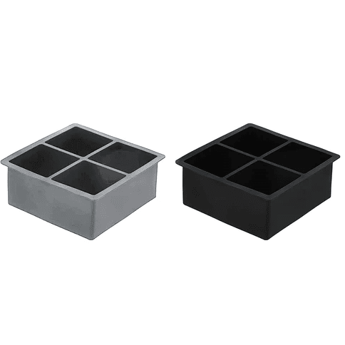 XXL  Ice Mold Cube Makes 4 Cubes Ice Tools XXL  Ice Mold Cube Makes 4 Cubes XXL  Ice Mold Cube Makes 4 Cubes The Chefs Warehouse By MG