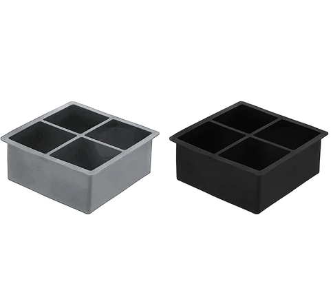 XXL  Ice Mold Cube Makes 4 Cubes Ice Tools XXL  Ice Mold Cube Makes 4 Cubes XXL  Ice Mold Cube Makes 4 Cubes The Chefs Warehouse by MG