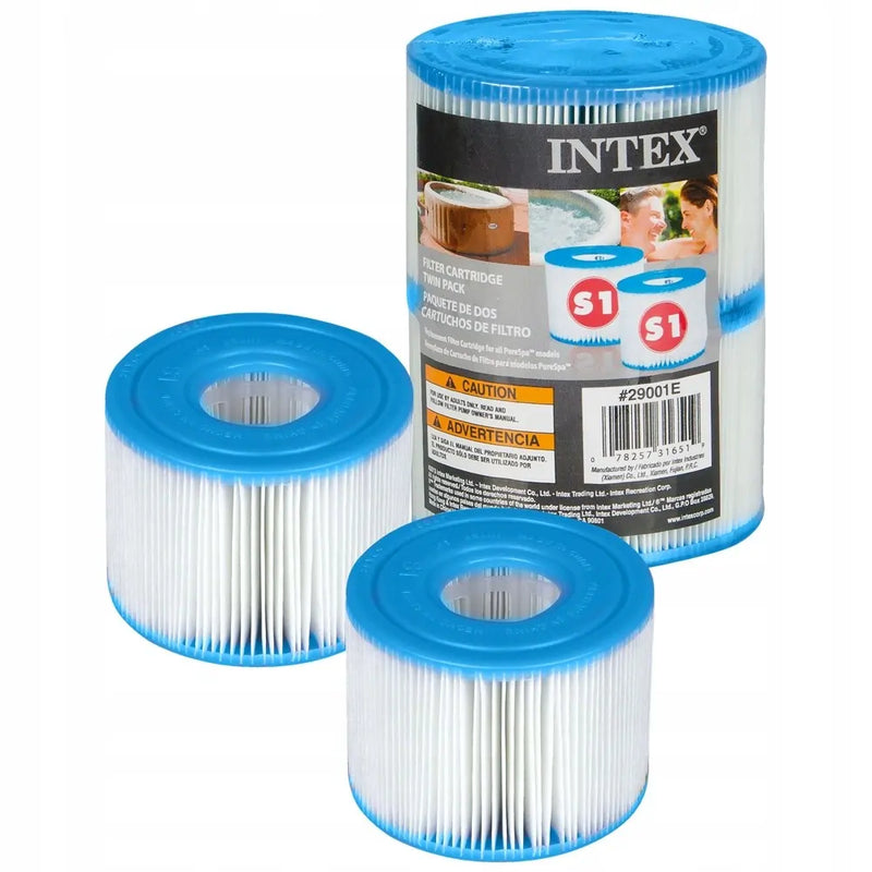 PureSpa SPA Filter Cartridge (S1) 2/pack Pool Filter PureSpa SPA Filter Cartridge (S1) 2/pack PureSpa SPA Filter Cartridge (S1) 2/pack Intex