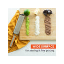 Zest Fine Grater & Zester with Food Catcher Cooking Utensils Zest Fine Grater & Zester with Food Catcher Zest Fine Grater & Zester with Food Catcher Full Circle