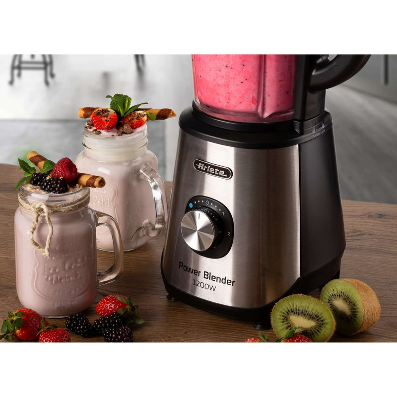 Power Blender Stainless Steel, 1200W Blender Power Blender Stainless Steel, 1200W Power Blender Stainless Steel, 1200W Ariete