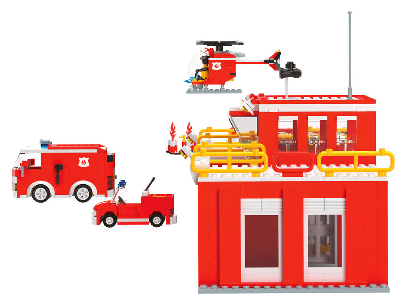 Fire Station Building Toy Clippys Set 840 Pieces Outlet Fire Station Building Toy Clippys Set 840 Pieces Fire Station Building Toy Clippys Set 840 Pieces PLAYTIVE®