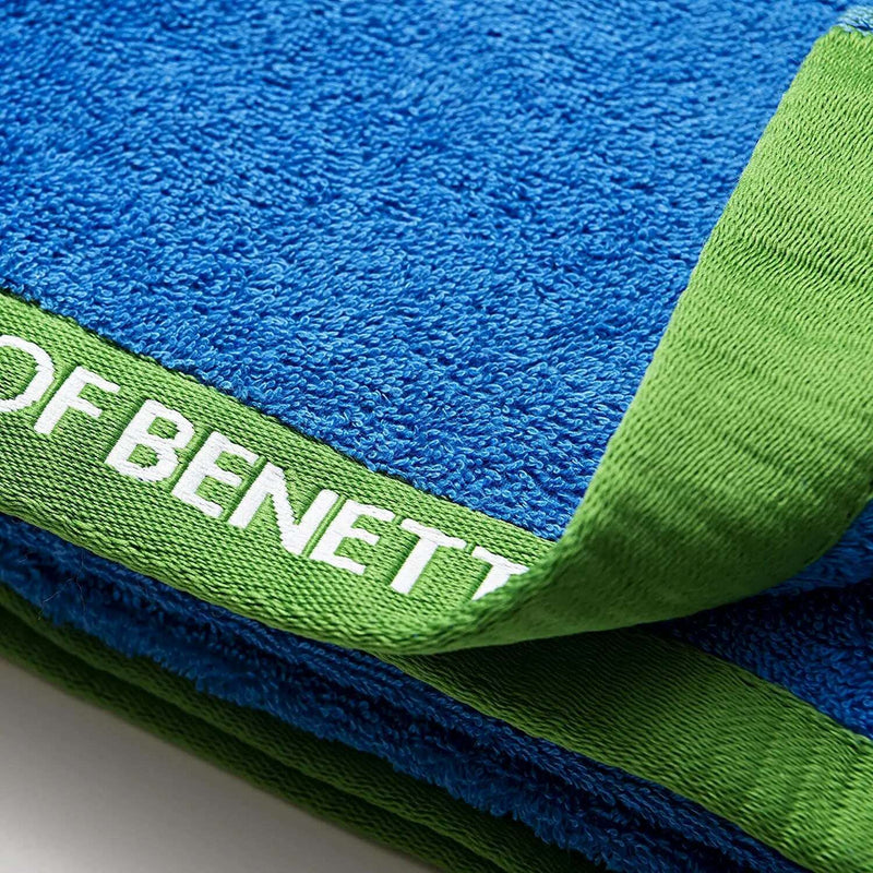 Beach Towel 90x160cm, Blue 420GSM Terry Cotton Bathroom Towels Beach Towel 90x160cm, Blue 420GSM Terry Cotton Beach Towel 90x160cm, Blue 420GSM Terry Cotton United Colors of Benetton