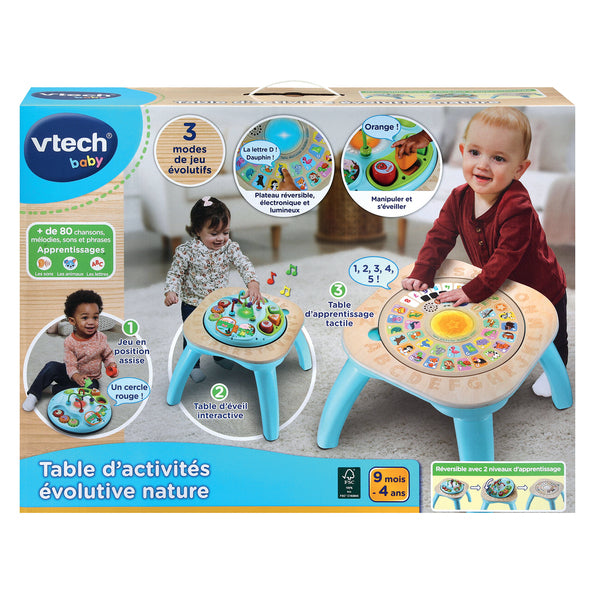 Nature evolving activity table toddler's toys Nature evolving activity table Nature evolving activity table Vtech