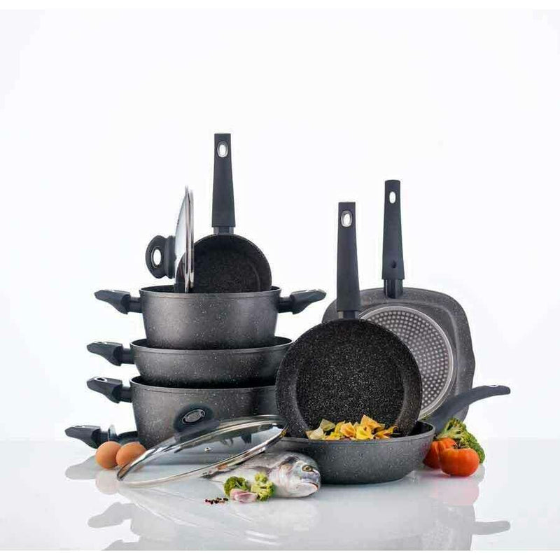 Grill Plate With Marble Coating Cookware Grill Plate With Marble Coating Grill Plate With Marble Coating Bergner