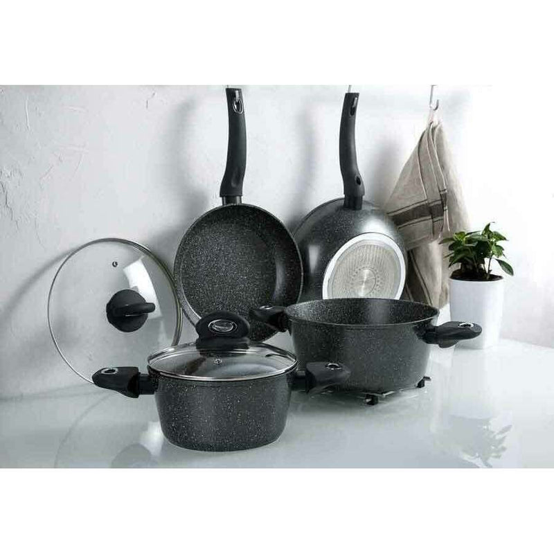 Grill Plate With Marble Coating Cookware Grill Plate With Marble Coating Grill Plate With Marble Coating Bergner