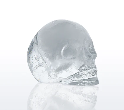 Cranio Grey Ice Mold Skull 3D Optic -Silicone Ice Tools Cranio Grey Ice Mold Skull 3D Optic -Silicone Cranio Grey Ice Mold Skull 3D Optic -Silicone The Chefs Warehouse by MG