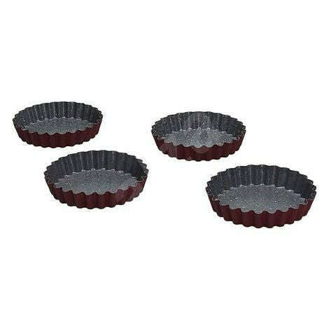 Set 4 Tart Molds Tart molds Set 4 Tart Molds Set 4 Tart Molds Tognana