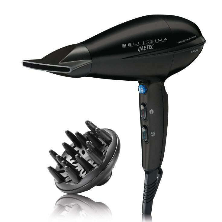 Hairdryer, AC motor, 2300W Hair Dryers Hairdryer, AC motor, 2300W Hairdryer, AC motor, 2300W Bellissima