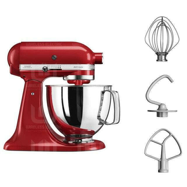 4.8 Liter Artisan Stand Mixer, Empire Red Cake Mixer 4.8 Liter Artisan Stand Mixer, Empire Red 4.8 Liter Artisan Stand Mixer, Empire Red KitchenAid