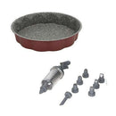 The German Outlet, Tognana, Set Cake Pan+Syringe+Nozzles