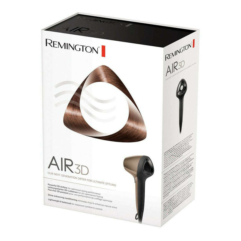 Air3D Hairdryer (Bronze) Hair Dryer Air3D Hairdryer (Bronze) Air3D Hairdryer (Bronze) Remington