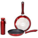 The German Outlet, Tognana, Set of 2 Pans + Eco Bottle Aluminum