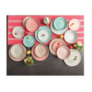 The German Outlet, Tognana, Dinner Set Of 18pcs - Pepper Bamboo Hand Painted