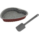 The German Outlet, Tognana, Set cake heart 24 cm with spatula