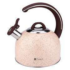 3L Stainless Steel Whistling Kettle With Luxurious Handle Kettles 3L Stainless Steel Whistling Kettle With Luxurious Handle 3L Stainless Steel Whistling Kettle With Luxurious Handle Dorsch