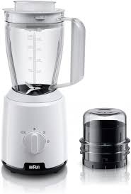 Power Blend 1 Jug Blender & Chopper White Food Mixers & Blenders Power Blend 1 Jug Blender & Chopper White Power Blend 1 Jug Blender & Chopper White Braun