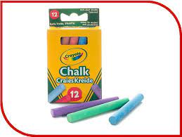 Anti-Dust Colour Chalk Sticks 12 Pack Stationery Anti-Dust Colour Chalk Sticks 12 Pack Anti-Dust Colour Chalk Sticks 12 Pack Crayola