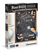 Blackboard Puzzle - Think Outside The Box - 1000 Pieces adults puzzle Blackboard Puzzle - Think Outside The Box - 1000 Pieces Blackboard Puzzle - Think Outside The Box - 1000 Pieces CLEMENTONI