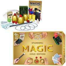 Stunning Magic Gold Edition with 150 Magic Tricks Board Games Stunning Magic Gold Edition with 150 Magic Tricks Stunning Magic Gold Edition with 150 Magic Tricks Hanky Panky