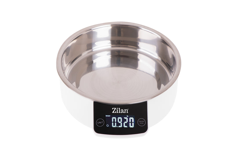 Kitchen Scale With Stainless Steel Bowl Measuring Scales Kitchen Scale With Stainless Steel Bowl Kitchen Scale With Stainless Steel Bowl Zilan