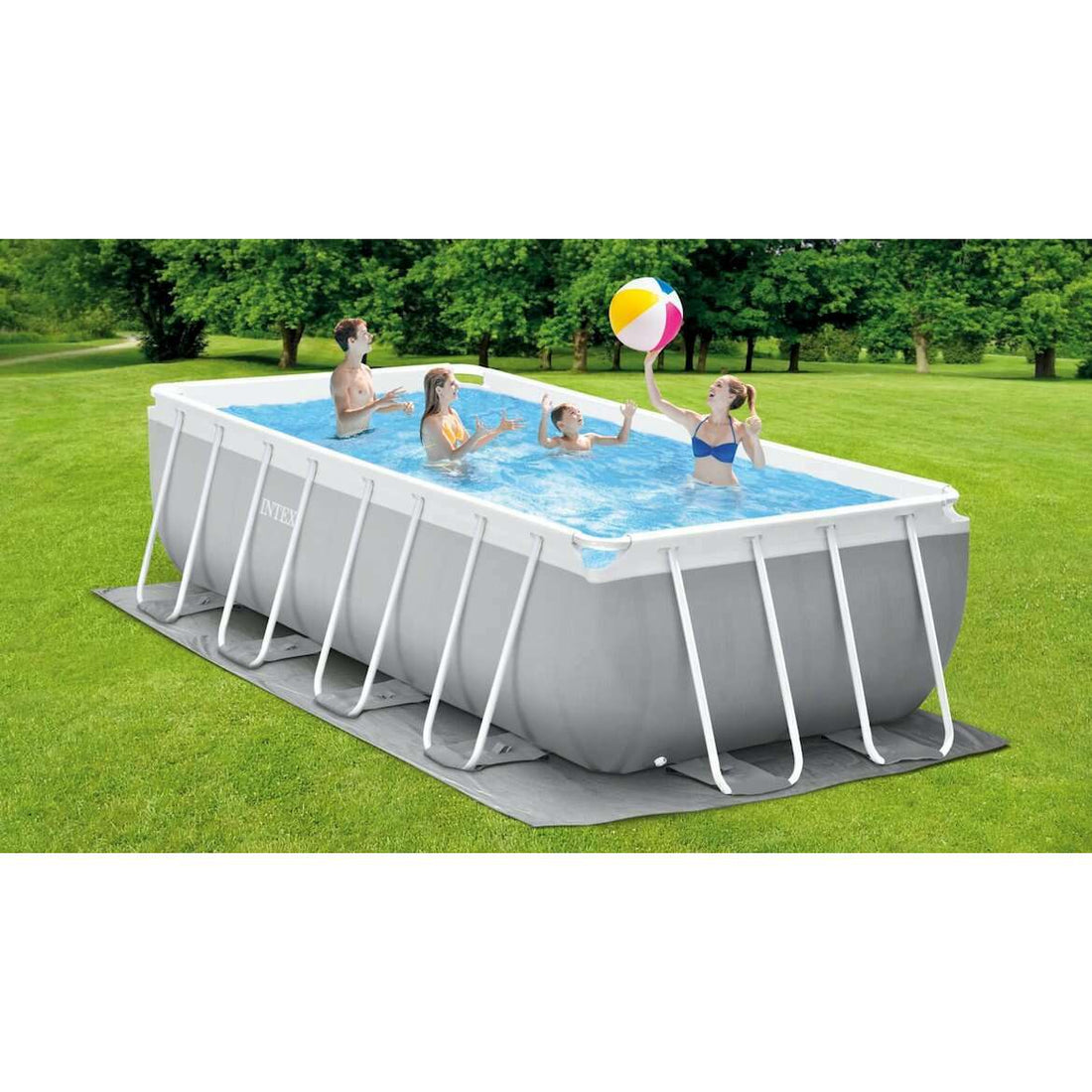 Prism Frame Rectr Pool Set 4.88 X 2.44 X 1.07M