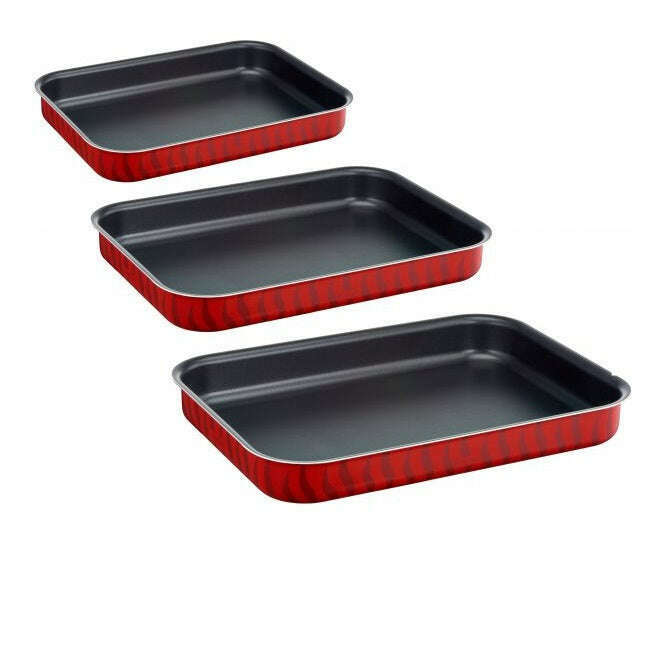 Set of 3 Oven Dishes Oven Dishes Set of 3 Oven Dishes Set of 3 Oven Dishes Tefal