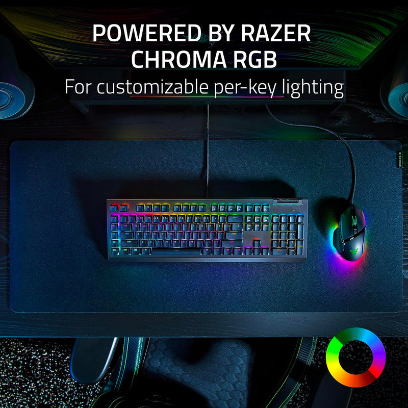 BlackWidow V4 X – Mechanical Gaming Keyboard: Green Switches Tactile & Clicky Gaming BlackWidow V4 X – Mechanical Gaming Keyboard: Green Switches Tactile & Clicky BlackWidow V4 X – Mechanical Gaming Keyboard: Green Switches Tactile & Clicky Razer