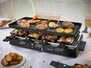 Raclette-Grill Double Sided, Stone Plate, 8 Trays - 1400W Outlet Raclette-Grill Double Sided, Stone Plate, 8 Trays - 1400W Raclette-Grill Double Sided, Stone Plate, 8 Trays - 1400W SilverCrest